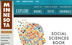 University of Minnesota Press Website