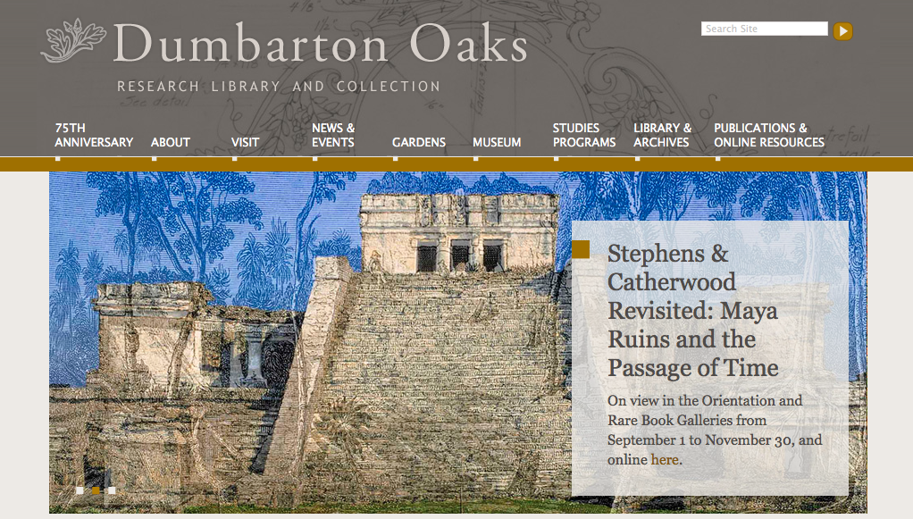 Dumbarton Oaks Website