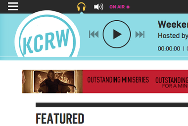 KCRW.com截图